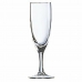 Pahar de șampanie Arcoroc Princess Transparent Sticlă 6 Unități (15 cl)