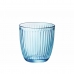 Sett med glass Bormioli Rocco Line Blå Glass 290 ml