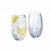 Trinkglas Arcoroc West Loop Durchsichtig Glas 400 ml (6 Stücke)