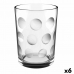 Glass Quid Urban Circles Gjennomsiktig Glass (36 cl) (Pack 6x)
