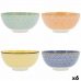 Bowl Quid Pippa Ceramic (15 x 15 x 7,3 cm) (Pack 6x)