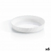 Serving Platter Luminarc Trianon Oval White Glass (Ø 26 cm) (6 Units)