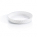 Serving Platter Luminarc Trianon Oval White Glass (Ø 26 cm) (6 Units)