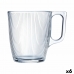 Cup Luminarc Stripy Breakfast Transparent Glass (250 ml) (6 Units)