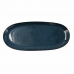 Kochschüssel Bidasoa Ikonic aus Keramik Blau (36 x 16 cm) (Pack 2x)