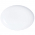 Serveringsfat Luminarc Diwali Oval Hvit Glass (33 x 25 cm) (12 enheter)