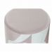 подставка для ног DKD Home Decor Scandi Позолоченный Белый Светло Pозовый 30 x 30 x 38 cm (2 штук)