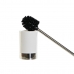 Toilet Brush DKD Home Decor 9,5 x 9,5 x 41,3 cm Silver White polystyrene