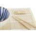 Σετ σούσι DKD Home Decor Μπλε Λευκό Bamboo Πήλινα Ανατολικó 14,5 x 14,5 x 31 cm (16 Τεμάχια) (8 Τεμάχια)