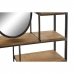 Planken DKD Home Decor Hout Metaal Hout MDF 39,5 x 13,5 x 60 cm