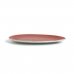 Plochý tanier Ariane Terra Trojuholníkové Červená Keramický Ø 21 cm (12 kusov)