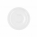 Plakans šķīvis Bidasoa Glacial Kava 100-180 ml Bijela Keramika (12 kom.) (Pack 12x)