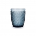 Glass Bidasoa Blue Moon Blue Glass 240 ml (6 Units)