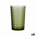 szklanka/kieliszek La Bouchée Alma Kolor Zielony Szkło (350 ml) (Pack 6x)