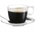 Tallriksset Arcoroc Aroma Kaffe/ Café Glas 14 cm (6 Delar)