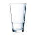 Set of glasses Arcoroc Stack Up Transparent Glass (470 ml) (6 Units)