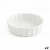 Pladenj za prigrizke Quid Gastro Fun Bela Keramika 10,5 x 3 cm (12 kosov)