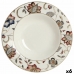 Hlboký Tanier Queen´s By Churchill Jacobean Kvetinový Keramický Porcelánové nádoby 22,8 cm (6 kusov)