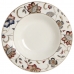 Deep Plate Queen´s By Churchill Jacobean Floral Ceramic China crockery 22,8 cm (6 Units)