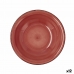 Dyb tallerken Quid Vita Keramik Rød (ø 21,5 cm) (12 enheder)