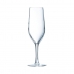 Set skodelic Chef&Sommelier Evidence Šampanjec Prozorno Steklo 160 ml (6 kosov)