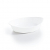 Serviravimo Lėkštė Luminarc Smart Cuisine Ovalus Balta stiklas 25 x 15 cm (6 vnt.)