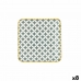 Поднос за аперитиви Quid Pippa Квадратек Керамика Многоцветен (15,5 x 15,5 cm) (8 броя)