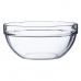 Salad Bowl Luminarc Transparent Glass (20 cm) (6 Units)