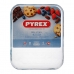 Форма для выпечки Pyrex Classic Vidrio Простой Прозрачный Cтекло 33 x 27 x 2 cm (6 штук)