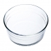 Ovn form Ô Cuisine Ocuisine Vidrio Suffle Gjennomsiktig Glass 22 x 22 x 10 cm (4 enheter)
