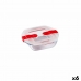 Hermetická obědová krabice Pyrex Cook & Heat 15 x 12 x 4 cm 350 ml Transparentní Sklo (6 kusů)