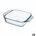 Serving Platter Pyrex Irresistible Squared Transparent Glass 6 Units 29,2 x 22,7 x 6,8 cm