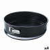 Formă de tort detașabilă Pyrex Magic Rotund Negru 20 cm Metal 4 Unități