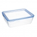 Hermetiška priešpiečių dėžutė Pyrex Pure Glass Skaidrus stiklas (800 ml) (6 vnt.)