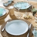 Assiette à dessert Luminarc Pampille Turquoise verre (19 cm) (24 Unités)