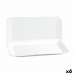 Serving Platter Quid Basic Rectangular Ceramic White (6 Units) (31 x 18 cm)