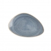Platt skål Ariane Terra Triangulär Blå Keramik Ø 29 cm (6 antal)
