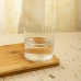 Glass Optic Transparent Glass (350 ml) (6 Units)