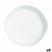 Szervírozótányér Luminarc Smart Cuisine Kör Alakú Fehér Üveg Ø 28 cm (6 egység)