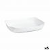 Kochschüssel Luminarc Smart Cuisine rechteckig Weiß Glas 33 x 27 cm (6 Stück)