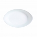 Serveringsfat Luminarc Smart Cuisine Oval Hvit Glass 21 x 13 cm (6 enheter)
