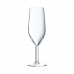Gläsersatz Arcoroc Silhouette Champagner Durchsichtig Glas 180 ml (6 Stück)