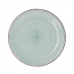Flat plate Quid Vita Aqua Turquoise Ceramic Ø 27 cm (12 Units)
