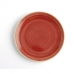 Плоская тарелка Ariane Terra Красный Керамика Ø 21 cm (12 штук)