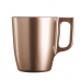 Tasse mug Luminarc Flashy Marron Clair 250 ml verre (6 Unités)