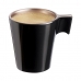 Кружка Mug Luminarc Flashy Чёрный 80 ml Двухцветный Cтекло (24 штук)