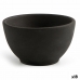 Bol Quid Mineral Ceramică Negru (9 x 5 cm) (18 Unități)
