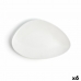 Плоска чиния Ariane Antracita Триъгълна Бял Керамика Ø 29 cm (6 броя)
