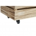 Footrest DKD Home Decor Beige Natural Wood Loft 60 x 35 x 44 cm