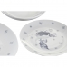 Dinnerware Set DKD Home Decor Porcelain Blue White 27 x 27 x 3 cm 18 Pieces